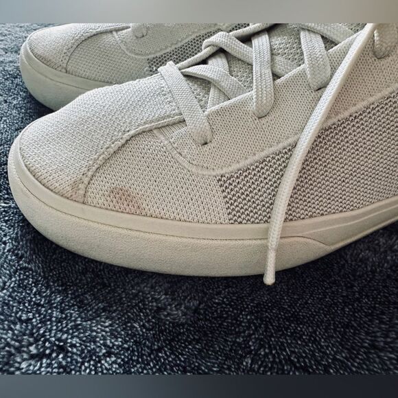 Rothy's Cream Sneakers Minimalist Design - Picture 5 of 8